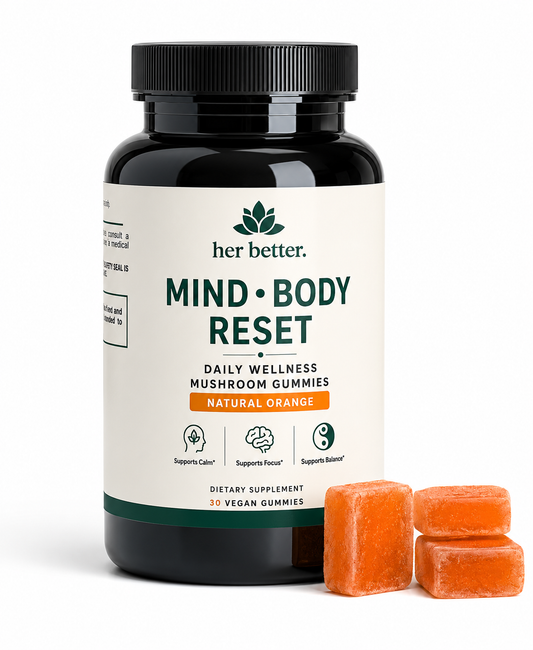 Mind•Body Reset™  Premium Daily Wellness Mushroom Gummies